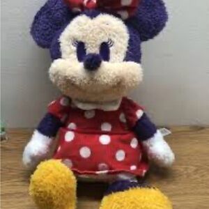 Disney Plush Mouse in Red and Purple Outfit